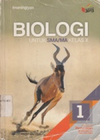 Biologi untuk SMA/MA kelas X