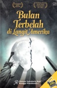 Bulan terbelah di langit Amerika