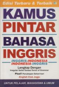 Kamus Pintar Bahasa Inggris