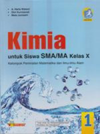 Kimia SMA/MA Kelas X Kelompok peminatan IPA