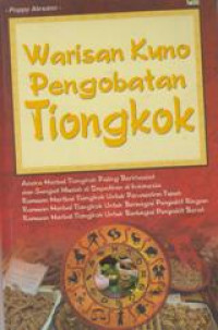 Warisan kuno pengobatan Tiongkok