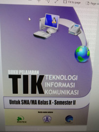 Teknologi Informasi dan Komunikais Kelas X Semester 2