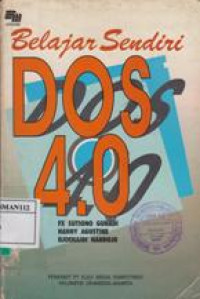 Belajar Sendiri DOS 4.0