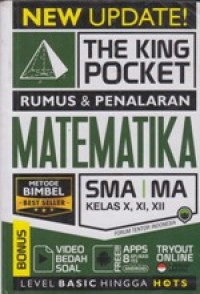 Image of King Pocket Matematika SMA/MA Kelas X-XI-XII
