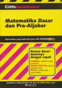 Matematika Dasar dan Pra-Aljabar