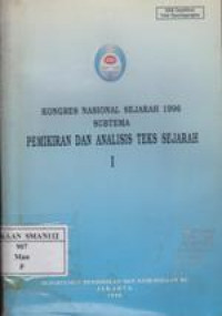 Pemikiran dan Analisis Teks Sejarah 1