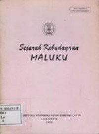 Sejarah Kebudayaan Maluku