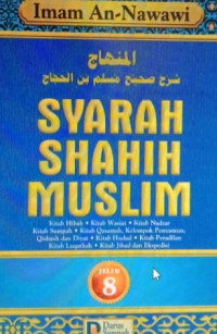 Syarah Syahih Muslim Jilid 8